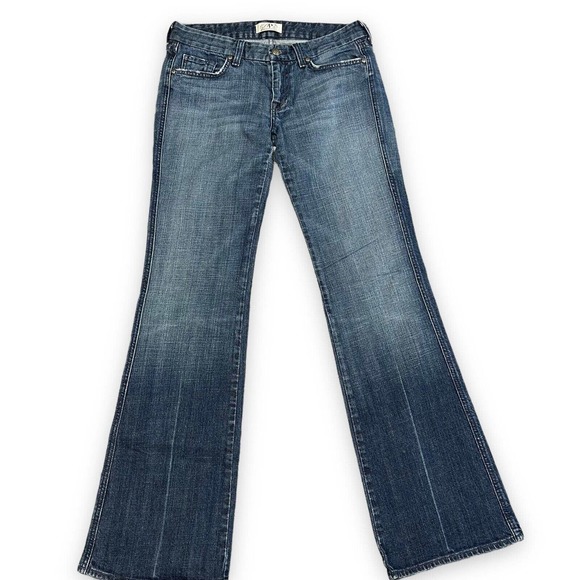 Express DPD Deluxe Premium Denim Womens Boot Cut Jeans sz 28 - Picture 1 of 8